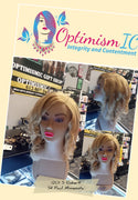 Melody Human Hair Wig 12inch Transparent Lace Honey Blonde $145 Optimismic Wigs and Gifts West St Paul MN 55118 - OptimismIC Wigs and Gifts