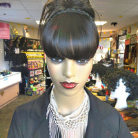 Messy Bun Claw Ponytail Synthetic Clip on Hairpiece $10 Optimismic Wigs and Gifts St Paul MN - OptimismIC Wigs and Gifts