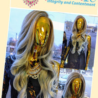 Misty Gray balayage HD 13x6 Lace Front Wig C part 26inch Body Wave wigs $79 Optimismic Wigs and Gifts St Paul Minnesota