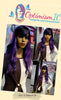 Olympia Purple Synthetic wigs $69 Optimismic Wigs and Gifts St Paul MN. Purple wigs under $70. Gifts under $70.