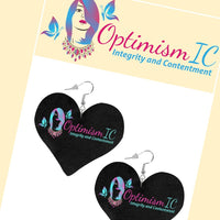 OptimismIC Integrity and Contentment Earrings $10 at Optimismic Wigs and Gifts - OptimismIC Wigs and Gifts