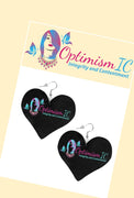 OptimismIC Integrity and Contentment Earrings $10 at Optimismic Wigs and Gifts - OptimismIC Wigs and Gifts