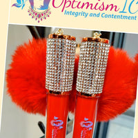 OptimismIC Integrity and Contentment Glamorous Tinted Lip Gloss $5 at OptimismIC Wigs and Gifts St Paul Minnesota