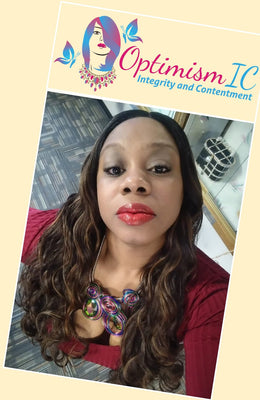 OptimismIC Integrity and Contentment Glamorous Tinted Lip Gloss $5 at OptimismIC Wigs and Gifts St Paul Minnesota. Tacandrya