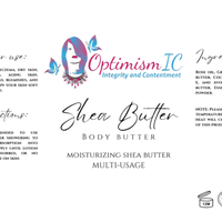 OptimismIC Integrity and Contentment Shea Butter $10 - OptimismIC Wigs and Gifts
