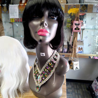 Pageboy black 12 inch glueless Human Hair bob wigs $99 Optimismic Wigs and Gifts St Paul Minnesota 55118