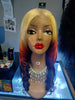 Paradise Ombre Human Hair Lace front wigs $195 OptimismIC Wigs and Gifts St Paul Minnesota. Custom Tricolored Human Hair wigs under $200. Gifts under $200.