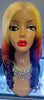 Paradise Ombre Human Hair Lace front wigs $195 OptimismIC Wigs and Gifts St Paul Minnesota. Custom Tricolored human hair wigs under $200. Gifts under $200.
