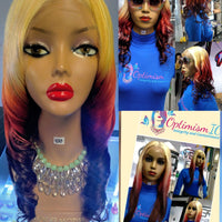 wigs Paradise Ombre Human Hair Lace front wigs $295 OptimismIC Wigs and Gifts St Paul Minnesota - OptimismIC Wigs and Gifts