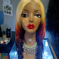 Paradise Ombre Human Hair Lace front wigs $295 OptimismIC Wigs and Gifts St Paul Minnesota - OptimismIC Wigs and Gifts