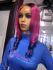 Passion Fruit $195 pink Human Hair Lace Front wigs Optimismic Wigs and Gifts St Paul Minnesota. Pink Human Hair wigs under $200. Gifts under $200.