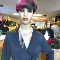Pink ombre black pixie cut Human Hair Wigs glueless $36 Optimismic Wigs and Gift Shop St Paul MN - OptimismIC Wigs and Gifts