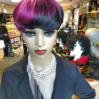 Pink ombre black pixie cut Human Hair Wigs glueless $36 Optimismic Wigs and Gift Shop St Paul MN - OptimismIC Wigs and Gifts