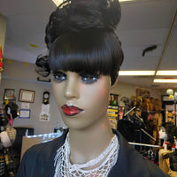 Buy Ponytail wraps and hairpieces at Optimismic Wigs and Gifts Shop. Curly Ponytail Clip in Synthetic Hairpiece $10 Optimismic Wigs and Gifts St Paul