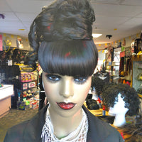 Buy Ponytails, Hair extensions and Cosmetics at Optimismic Wigs and Gifts Shop Saint Paul. Curly Ponytail Clip in Synthetic Hairpiece $10 Optimismic Wigs and Gifts St Paul