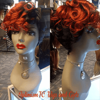 Reign 1b/27 pixie cut $25 100% Human Hair Wig Optimismic Wigs and Gifts Shop West St Paul - OptimismIC Wigs and Gifts