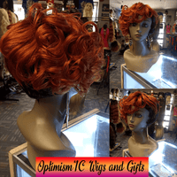 Reign 1b/27 pixie cut $25 100% Human Hair Wig Optimismic Wigs and Gifts Shop West St Paul - OptimismIC Wigs and Gifts