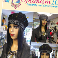 Rhinestone Head Covers for Wigs & Cranial Prosthesis $17 OptimismIC Wigs and Gifts Shop West St Paul - OptimismIC Wigs and Gifts