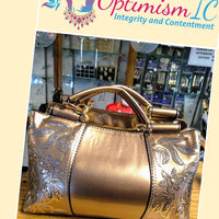 Purses Rose Gold Bag $25 Optimismic Wigs and Gifts West St Paul - OptimismIC Wigs and Gifts