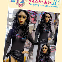 Roshelle HD Lace Synthetic Curly 28 - inch Lace front Wigs $69 - OptimismIC Wigs and Gifts