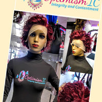 Ruby Burgundy 13x6 HD Lace 99J Human Hair Bob Wig $99 OptimismIC Wigs and Gifts - OptimismIC Wigs and Gifts