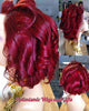 Ruby Burgundy 13x6 HD Lace 99J Human Hair Bob Wig $99 OptimismIC Wigs and Gifts - OptimismIC Wigs and Gifts