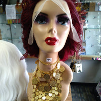 Ruby Burgundy 13x6 HD Lace 99J Human Hair Bob Wig $99 OptimismIC Wigs and Gifts - OptimismIC Wigs and Gifts