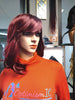 Burgundy Rufina Synthetic Wigs $25 OptimismIC Wigs and Gifts St Paul Minnesota. Wigs under $30. Gifts under $30.