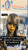 salt and pepper gray hair synthetic hair toppers $69 optimismic wigs and gifts st Paul mn.