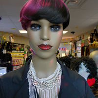 Buy sexy pink human hair wigs at optimismic wigs and gifts shop. Pink black Human Hair Wigs glueless $36  Optimismic Wigs and Gift Shop West St Paul MN