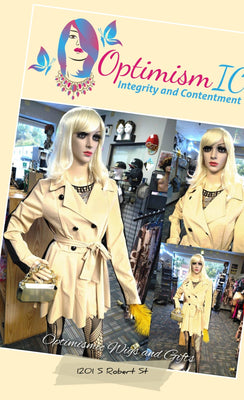 Shimmers Blonde Synthetic Glueless bang Wig $25 at Optimismic Wigs and Gifts West St Paul MN 55118 - OptimismIC Wigs and Gifts