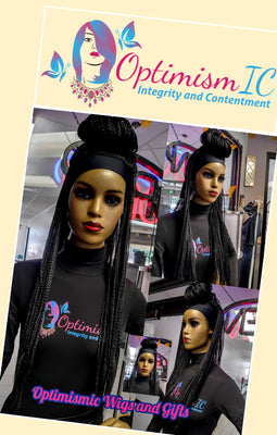 Keasha braided wigs at Optimismic Wigs and Gifts. Keasha Black Braided Synthetic Headband Wigs $69 OptimismIC Wigs and Gifts