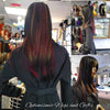 Siren Black Red Gold Balayage Synthetic Glueless Wigs $79 at OptimismIC Wigs and Gifts West St Paul MN - OptimismIC Wigs and Gifts