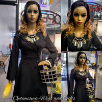 Splendor Blonde Ombre $195 100% Transparent Lace 22inches body wave Human hair Lace Front Wigs Optimismic Wigs and Gifts Shop West St Paul - OptimismIC Wigs and Gifts