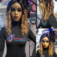 Splendor Blonde Ombre $195 100% Transparent Lace 22inches body wave Human hair Lace Front Wigs Optimismic Wigs and Gifts Shop West St Paul - OptimismIC Wigs and Gifts