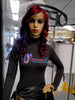 Starlet 13x6 black cherry violet burgundy HD Lace 26inch Human Hair Lace Front Wigs $195 - OptimismIC Wigs and Gifts