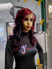 Starlet 13x6 black cherry violet burgundy HD Lace 26inch Human Hair Lace Front Wigs $195 - OptimismIC Wigs and Gifts