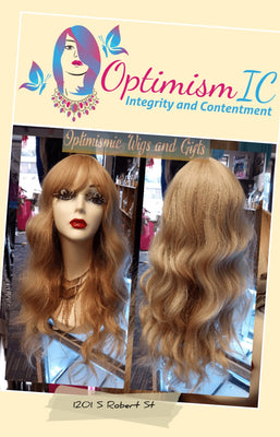 Sunflowers 🌻 Wig $59 at Optimismic Wigs and Gifts West St Paul - OptimismIC Wigs and Gifts