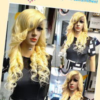 Sylvette $295 613 Blonde Human Hair Lace Front Wigs OptimismIC Wigs and Gifts St Paul Minnesota - OptimismIC Wigs and Gifts