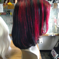 Symphony HD Lace Black Burgundy Human Hair Bob Wigs $99 OptimismIC Wigs & Gifts - OptimismIC Wigs and Gifts