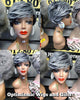 Terry Gray Synthetic glueless Pixie Cut Wig $69 Optimismic Wigs and Gifts - OptimismIC Wigs and Gifts