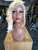 Trish 613 Human Hair Blonde Bob Wig 12inch $99 OptimismIC Wigs and Gifts St Paul Minnesota 55118 - OptimismIC Wigs and Gifts
