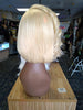 Trish 613 Human Hair Blonde Bob Wig 12inch $99 OptimismIC Wigs and Gifts St Paul Minnesota 55118 - OptimismIC Wigs and Gifts