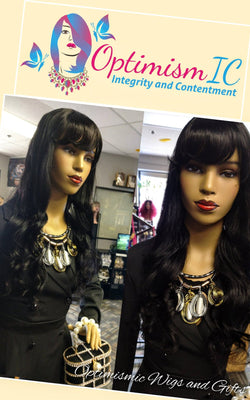 Wig Vershell $225 Human Hair Wigs black body wave 28 inch at Optimismic Wigs and Gifts - OptimismIC Wigs and Gifts