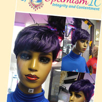 Violet Synthetic Wigs $69 OptimismIC Wigs and Gifts St Paul Minnesota 55118 - OptimismIC Wigs and Gifts