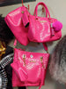 Women's 6pc Travel Tote Bags Set $35 | OptimismIC Wigs and Gifts - OptimismIC Wigs and Gifts