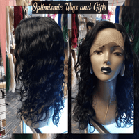100% Human Hair Deep Wave Lace Front Wig Black $60 Optimismic Wigs and Gifts St Paul MN 55118 - OptimismIC Wigs and Gifts