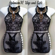 Black butterfly lingerie. Can you feel the heat? Explore Spring Fever at OptimismIC Wigs and Gifts One sizeColor BlackGentle washwigs stores near me, hair store nearby, lace front wigs, wig sales, wig shops st paul, gift shop++++