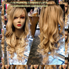 Blonde Long Curly Ombre Wigs at Optimismic Wigs and Gifts. Wigs stores near me. 