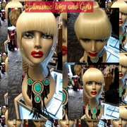 Clip in Blonde Bangs at Optimismic Wigs and Gifts  West Saint Paul. Ponytails and Bangs at OptimismIC Wigs and Gifts St Paul Minnesota